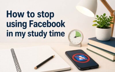 How to Stop Using Facebook During Study Time